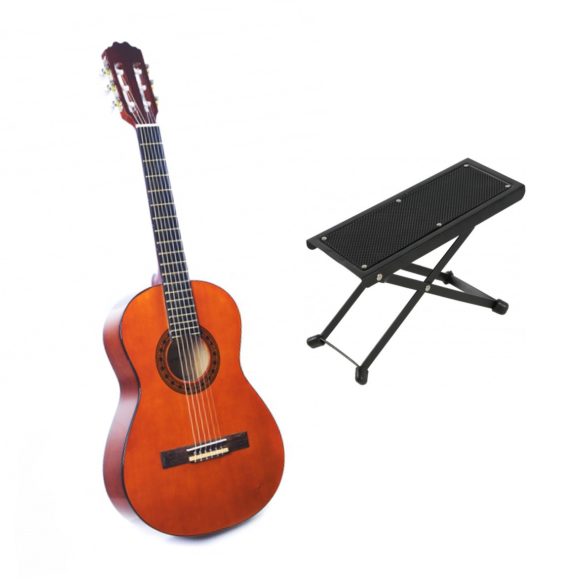 Alvera ACG100 3/4 gitara klasyczna + podnóżek