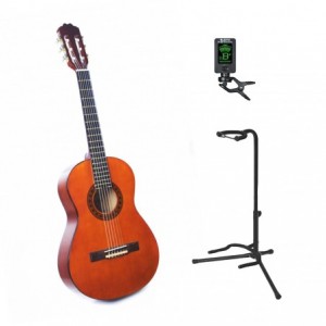 Alvera ACG100 3/4 gitara klasyczna + Statyw + Tuner JT01