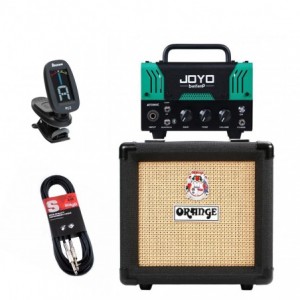 JOYO Bantamp Atomic + Orange PPC108 + kabel + tuner - zestaw gitarowy