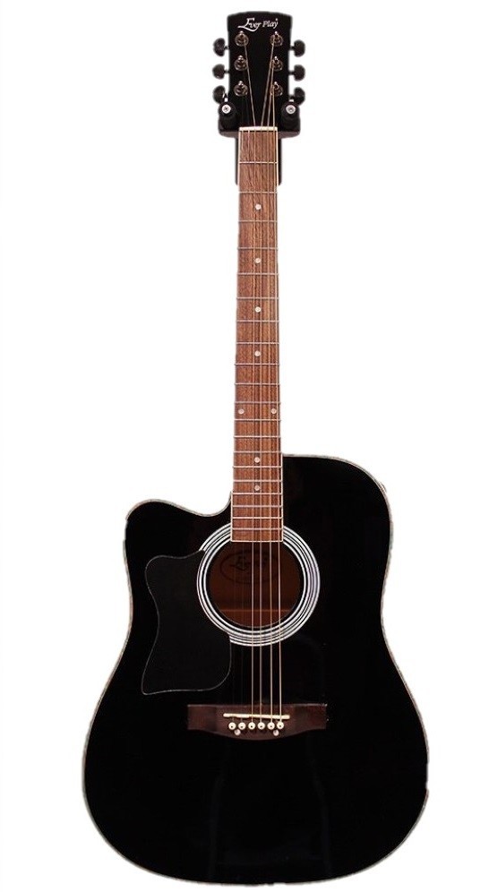 Ever Play AP-400CEQ BK LH - gitara elektro-akustyczna dla leworęcznych