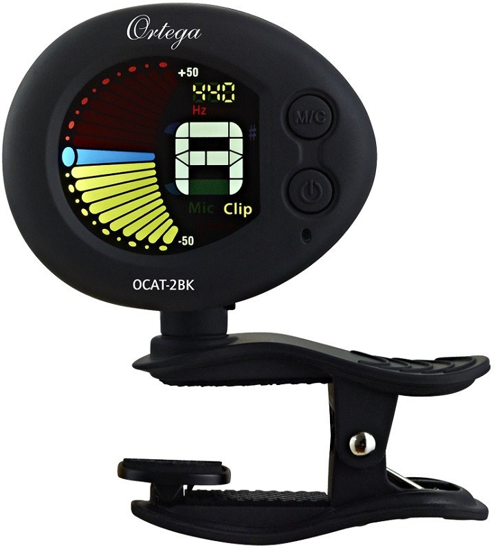 Ortega OCAT-2BK - tuner gitarowy