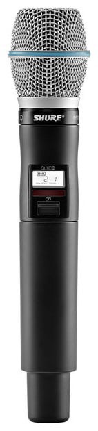Shure QLXD2/Beta87C - mikrofon z nadajnikiem bezprzewodowym