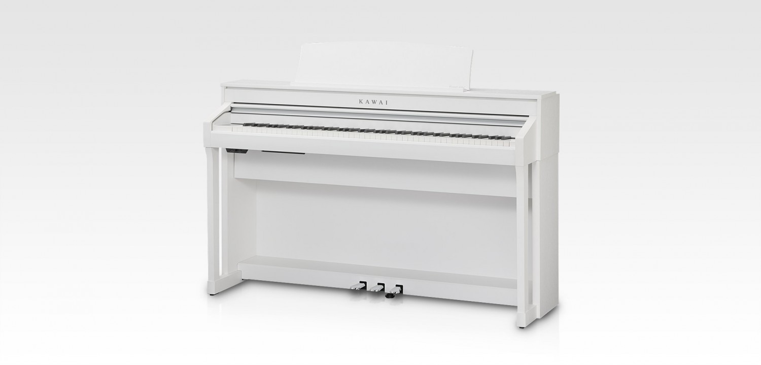 KAWAI CA 78 Premium Satin White - pianino cyfrowe