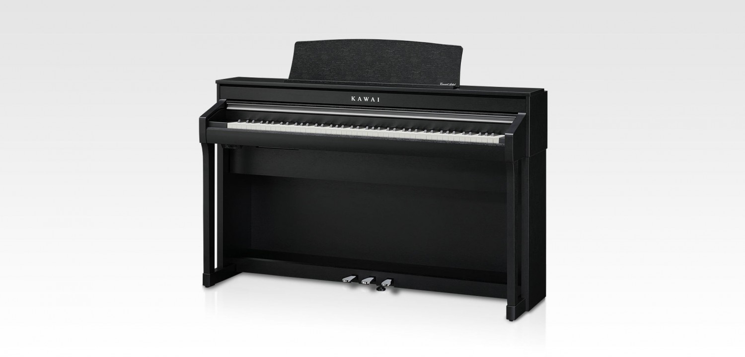 KAWAI CA 78 Premium Satin Black - pianino cyfrowe