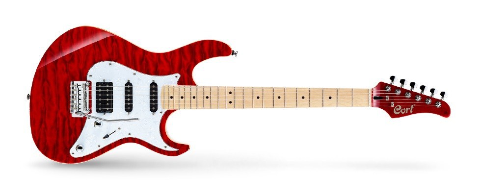 CORT G250 DX TR Trans Red - gitara elektryczna CORT G250 DX TR Trans Red - gitara elektryczna