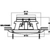 Monacor SPE-130/WS - pełnopasmowe głośniki do montażu wpustowego (para)