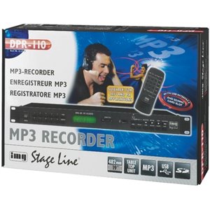 Monacor DPR-110 - rejestrator MP3