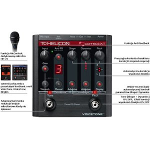 TC Helicon VoiceTone Correct XT - procesor wokalowy