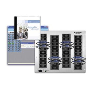 Sennheiser L 2021-40 - system oprowadzania wycieczek / stacjonarna Ĺadowarka RACK 19