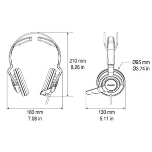 Superlux HMC631 - słuchawki dynamiczne (szare)