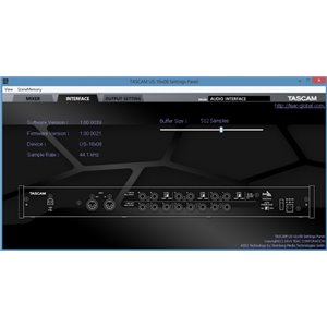 Tascam US 16x08 - interfejs audio USB