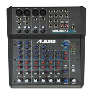 Alesis Multimix 8 USB FX - mikser audio/USB