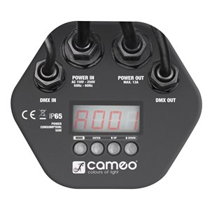 Cameo Outdoor PAR TRI 12 IP 65 - reflektor PAR LED
