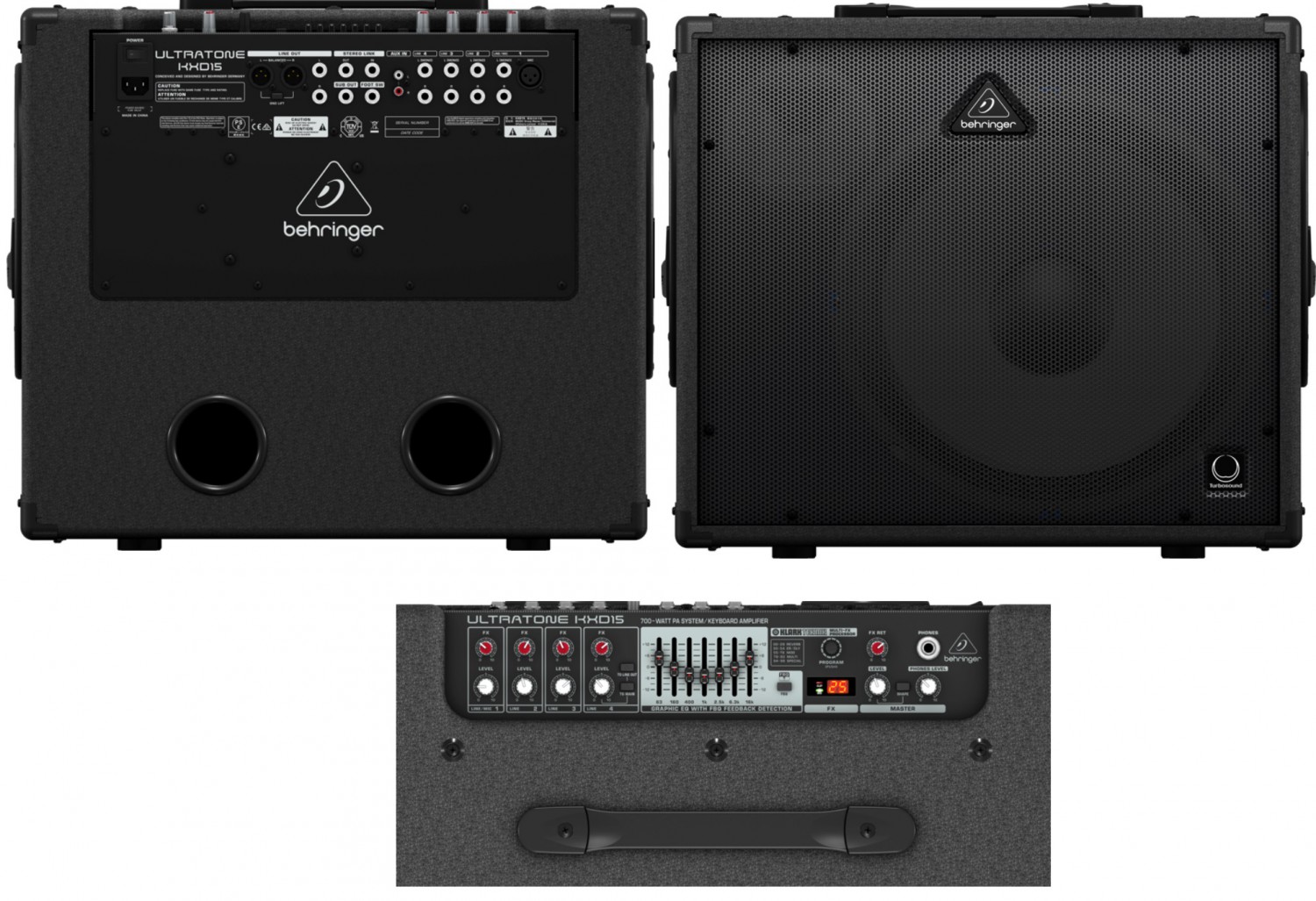 Behringer KXD15 wzmacniacz klawiszowy