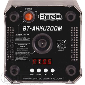Briteq BT-AKKUZOOM Set - zestaw efektów typu Wash