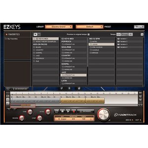 Toontrack EZkeys Electric - Wirtualny instrument VST