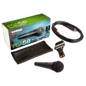 Shure PGA58-QTR-E - mikrofon dynamiczny wokalny