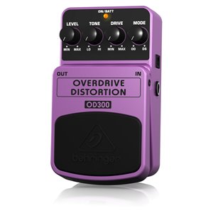 Behringer OVERDRIVE/DISTORTION OD300 - efekt gitarowy