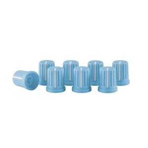 Reloop Knob Cap Set blue - nakładki na pokrętła