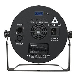 Fractal LED PAR 9x10W - reflektor PAR