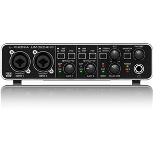 Behringer UMC204HD - interfejs audio / MIDI