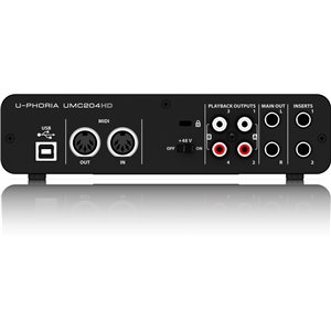 Behringer UMC204HD - interfejs audio / MIDI