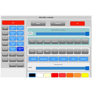Sigma Net AM-9 - strefowy sterownik DMX