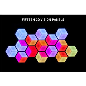 ADJ 3D VISION - panel LED RGB