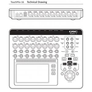 QSC TouchMix 16 - mikser