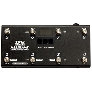 DV Mark MULTIAMP MIDI PEDALBOARD - kontroler MIDI