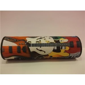 Piórnik z gitarami P02 - Gitara/Gitary - muzyczny piórnik - Zebra Music