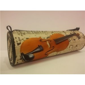 Piórnik ze skrzypcami P03 - Skrzypce - muzyczny piórnik - Zebra Music