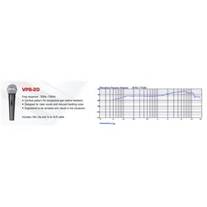 American Audio VPS-20 - mikrofon dynamiczny