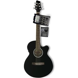 Stagg SW 206 CETU BK - gitara elektro-akustyczna