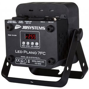 JB Systems LED PLANO 7FC-BLACK - reflektor PAR