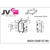 JV Case RACK CASE 10/18U - rack case 10/18U na kołach