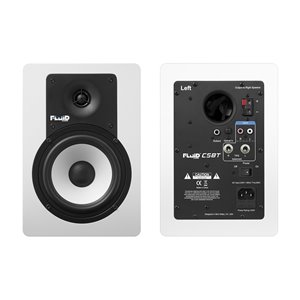 Fluid Audio C5BT wh - aktywne monitory odsłuchowe z Bluetooth (para)