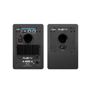 Fluid Audio F4 bk - aktywne monitory studyjne (para)