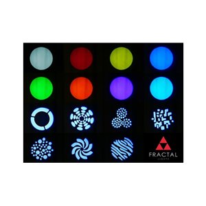 Fractal MINI LED GOBO SPOT 60W - głowa ruchoma