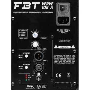 FBT Verve-108-A - aktywnya kolumna 400 + 100 Watt