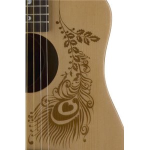 Luna Safari Henna - gitara akustyczna 3/4