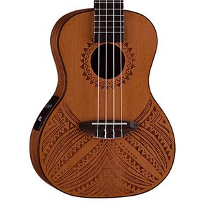 Luna Tapa Cedar Concert - elektryczne ukulele koncertowe