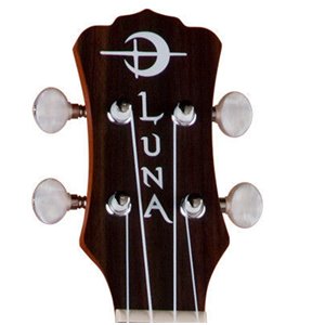 Luna Mahogany Tattoo Tenor - ukulele tenorowe