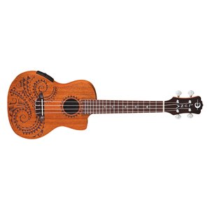 Luna Uke Tattoo A/E Mahogany - elektryczne ukulele koncertowe