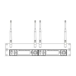 Soundsation WF-RACK KIT2 - zestaw montażowy do systemów bezprzewodowych