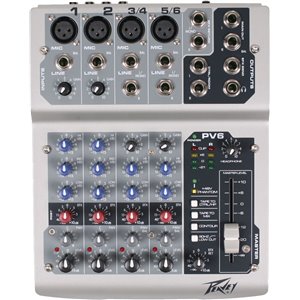 Peavey PV6 - mikser audio