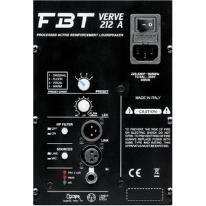 FBT Verve-212-A - aktywna kolumna 400+100 Watt