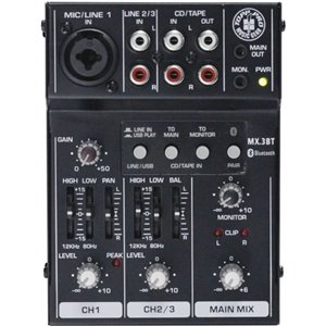 Topp Pro TP MX3BT - mikser analogowy / interfejs