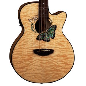 Luna Fauna Butterfly - gitara elektro-akustyczna