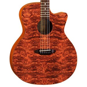 Luna Gypsy Exotic Bubinga - gitara akustyczna